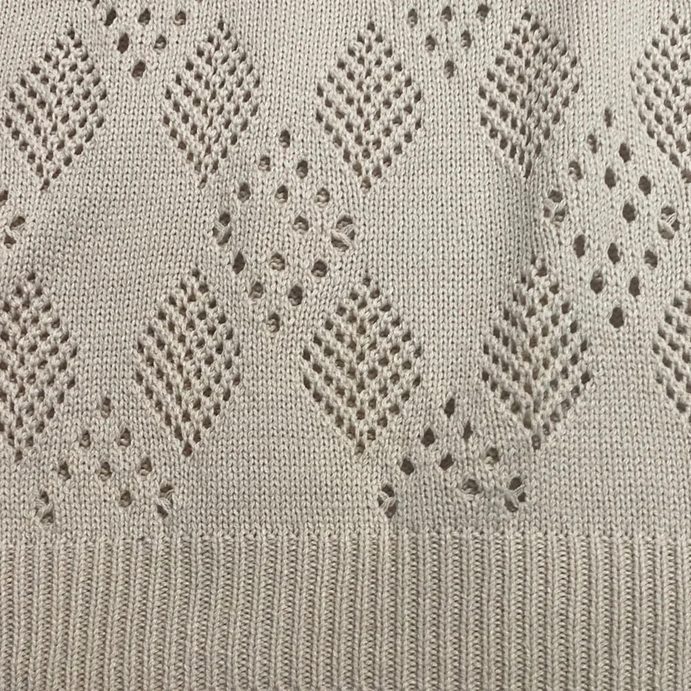 Umgee Beige Diamond Knit Sweater - Picture 13 of 13